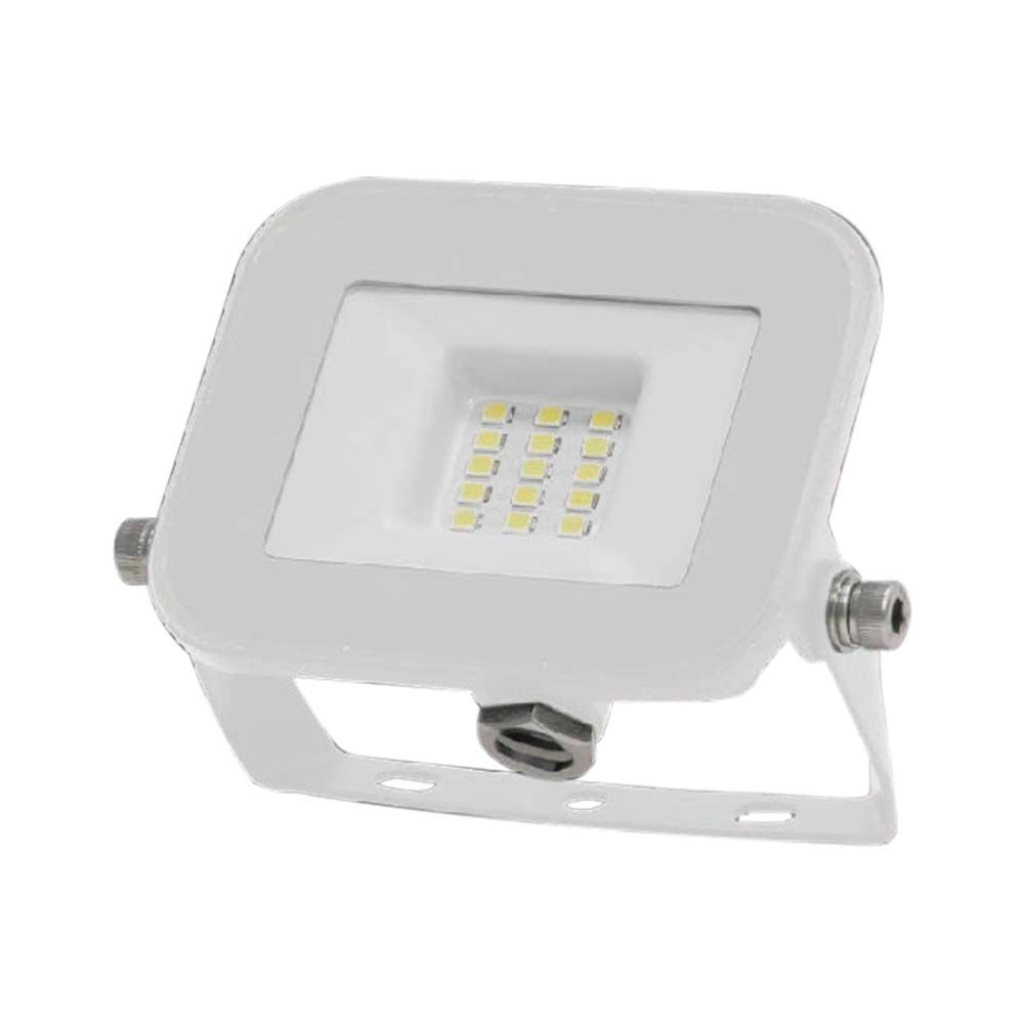 10W LED Floodlight SMD SAMSUNG CHIP PRO-S White Body 3000K