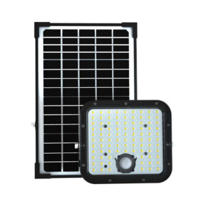 30W LED Solar Floodlight LiFePo Battery 3.7V Black 4000K