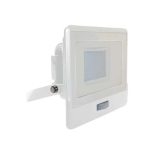 30W LED PIR Sensor Floodlight Samsung Chip White Body 3000K