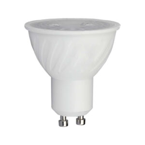 LED Spotlight SAMSUNG CHIP - GU10 6W  Ripple Plastic 110  D 6400K