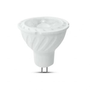 LED Spotlight Samsung Chip Gu5.3 6W Mr16 Riple Plastic 110   6500K