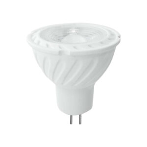 LED Spotlight SAMSUNG CHIP - GU5.3 6W MR16 Riple Plastic 38   6400K