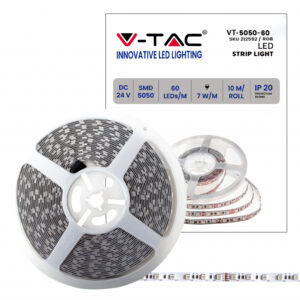 LED Strip SMD5050 60 LEDs 24V RGB IP20 10M (confezione 10 m)