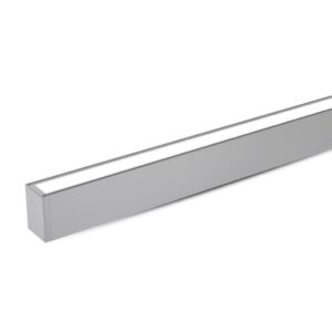 LED Linear Light Samsung Chip 40W Hanging Suspension Silver Body 4000K 1200X50X65mm