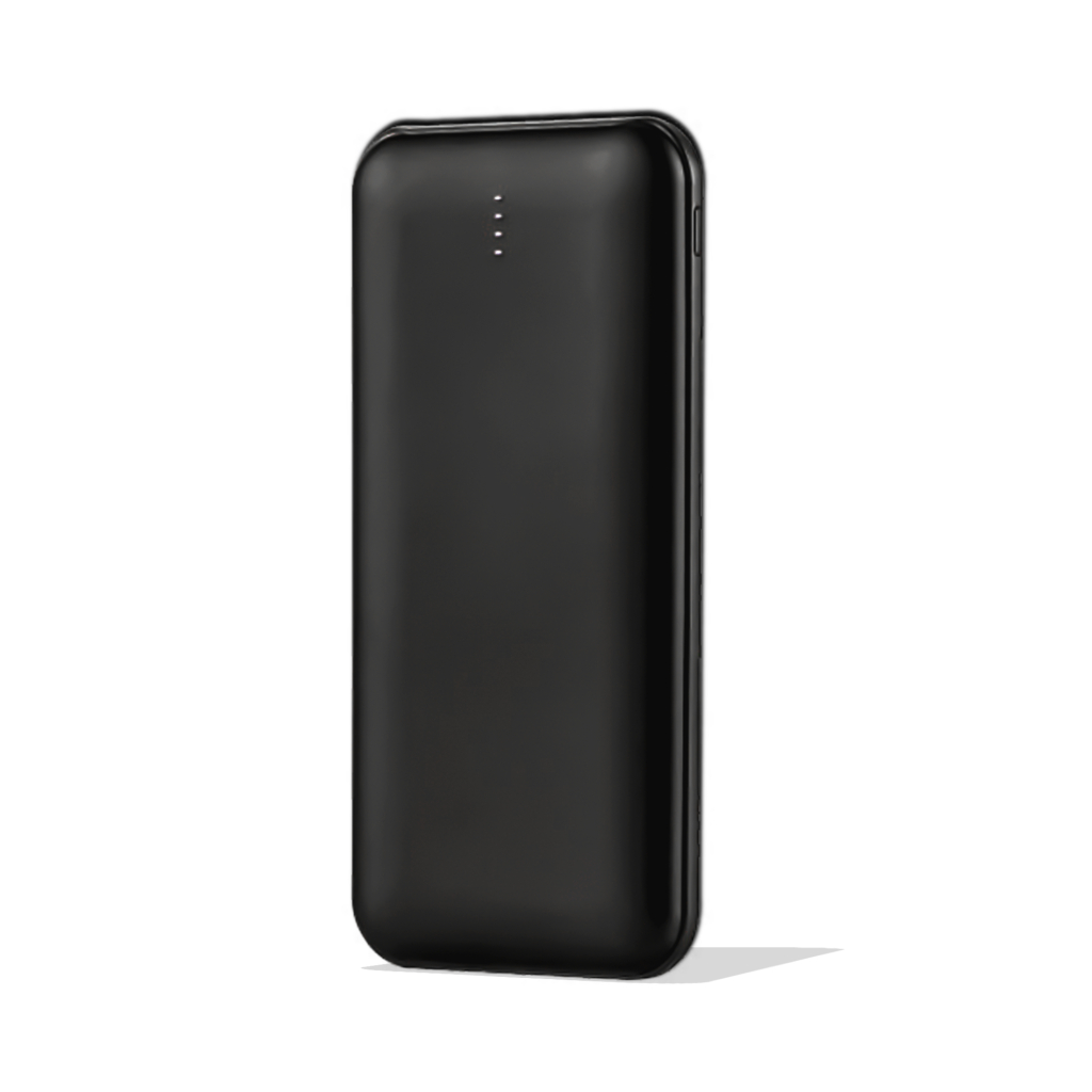 Power Bank 10000mAh Con Ricarica Rapida, Porta USB, Micro USB, Type-C E Cavo Incluso