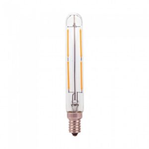 LED Bulb 4W E14 T20 Filament Clear Glass 6400K