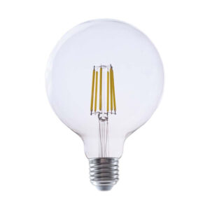 LED Bulb 4W Filament E27 G125 Clear Cover 3000K