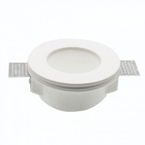 GU10 Fitting with Frost Glass Round