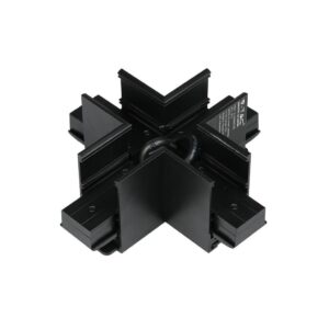 Cross Type Track Connector For Magnetic Track Light