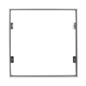 Frame di Alluminio per Montaggio a Plafone Pannelli 600x600mm (assemblabile - con viti di fissaggio) - Colore Bianco
