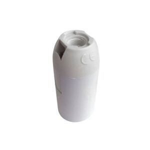 E14 Lamp Holder (Polybag + Card) White