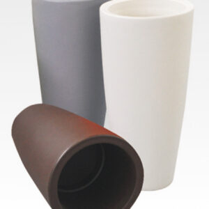 VASO HOME TONDO CM.40X90H PIETRA