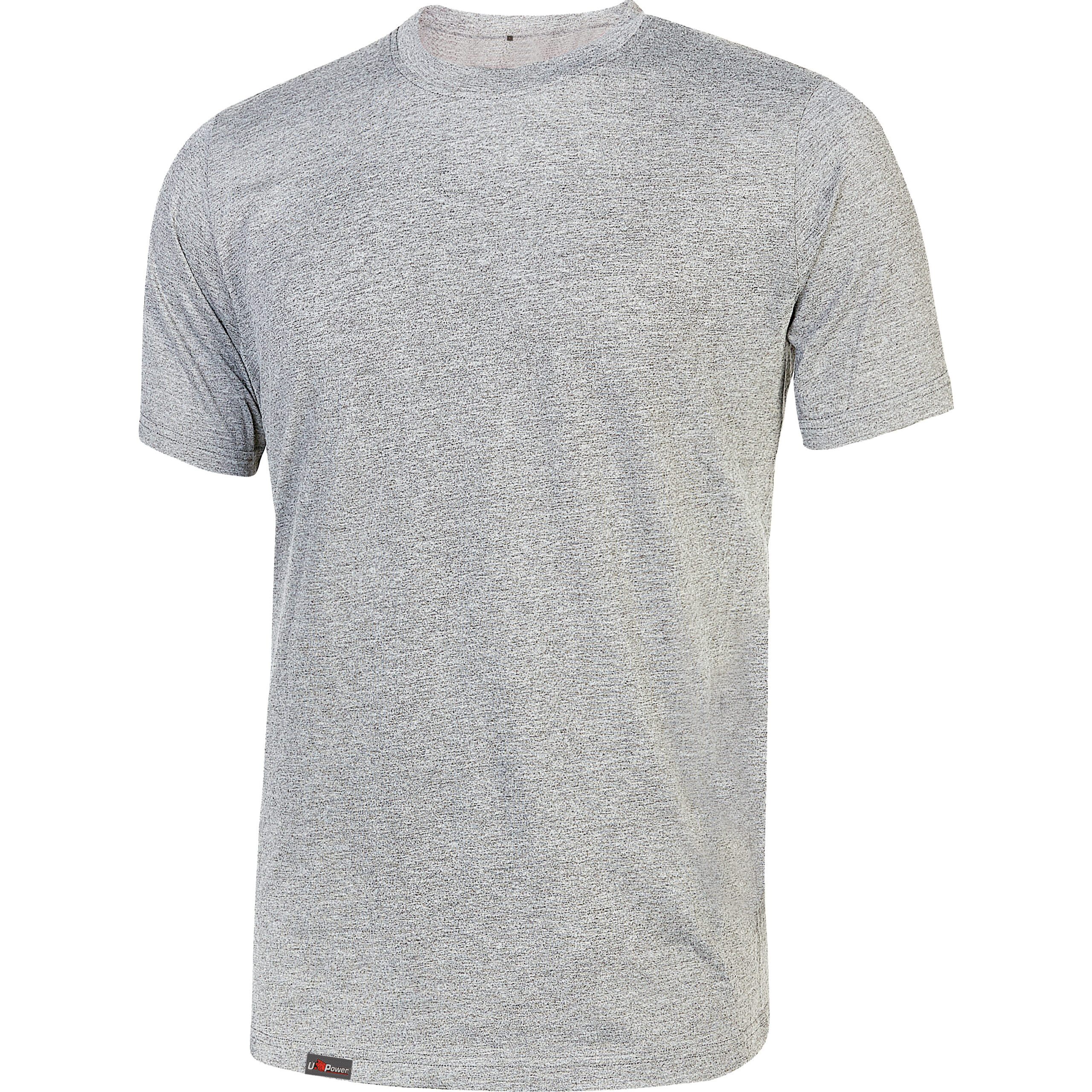 U-POWER T-SHIRT LINEAR GRIGIO CHIARO TG.L