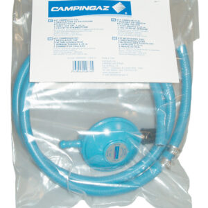 KIT REGOLATORE +TUBO+FASCETTE X BARBECUE GAS