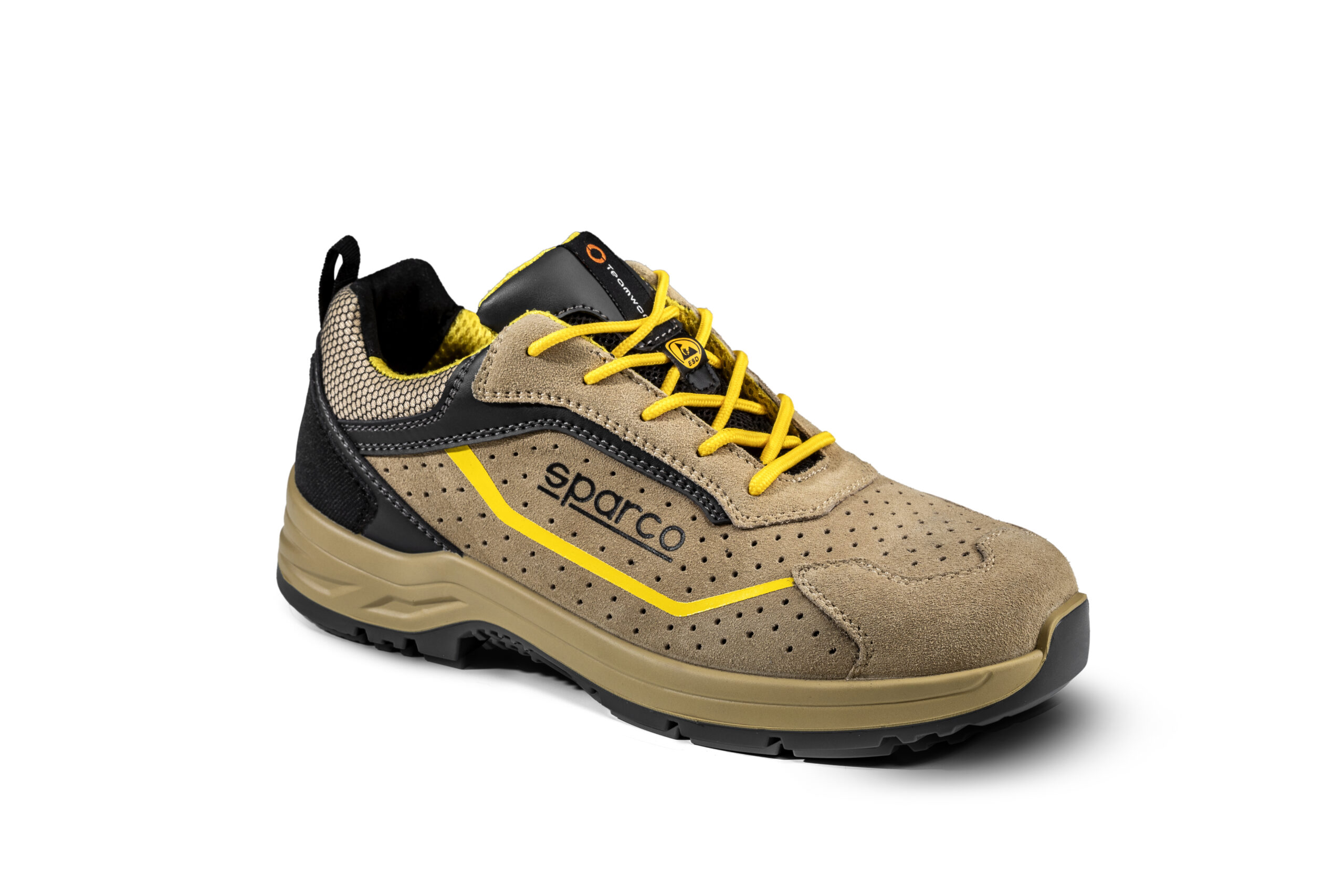 SPARCO SCARPE COLTON S1P TAN GIALLO TG 42